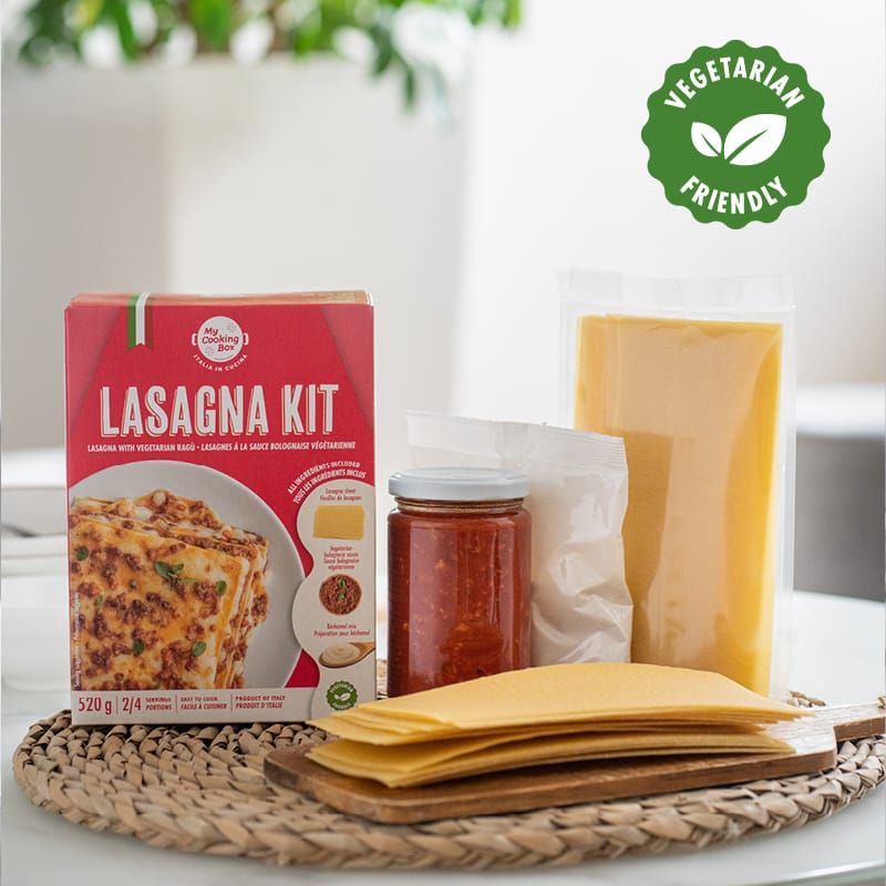Lasagna Kit with Made in Italy Ingredients