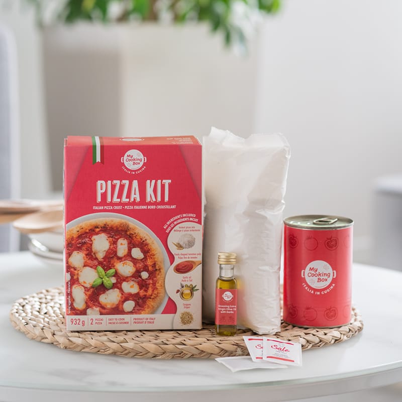 Pizza kit in a box